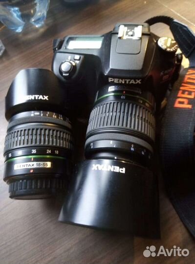 Зеркальный фотоаппарат Pentax K100D Super