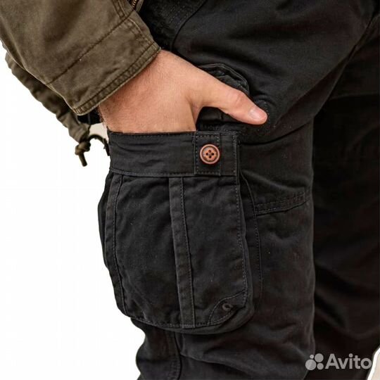 Брюки M65 Casual Cargo черный