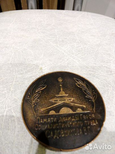 Медаль имени В. Г. Садовникова