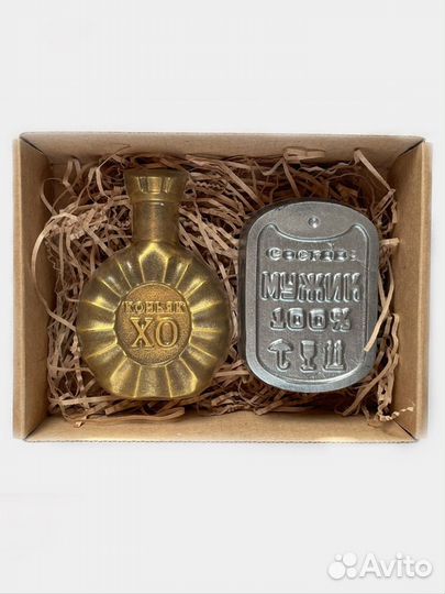 Подарок для мужчин, мальчиков на праздники из мыла