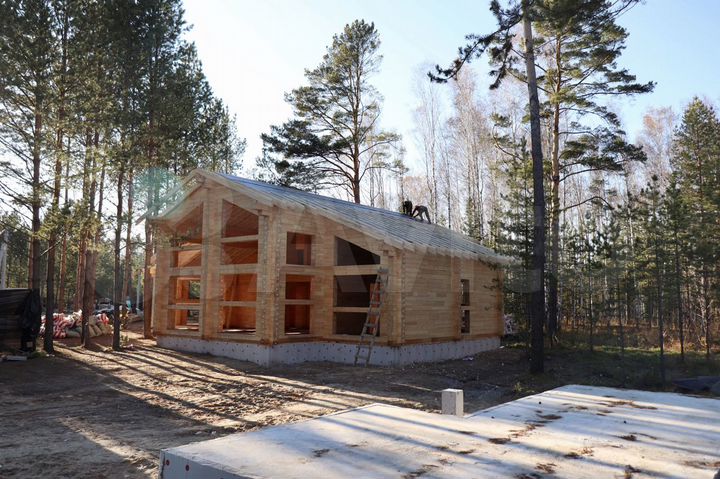 Коттедж 198,6 м² на участке 11 сот.