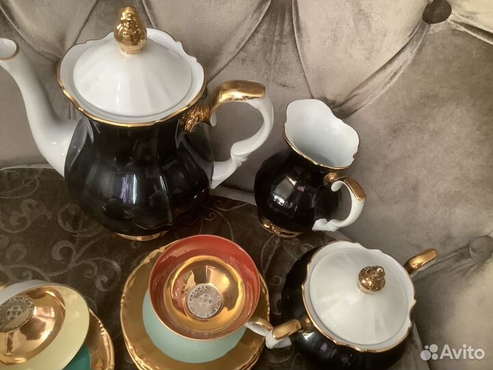 Сервиз кофейный Мокко, Кахла, Kahla, ГДР