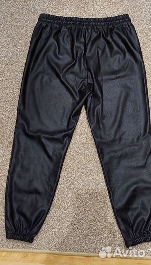 Брюки экокожа