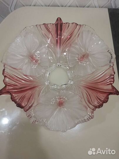 Ваза для фруктов стекло