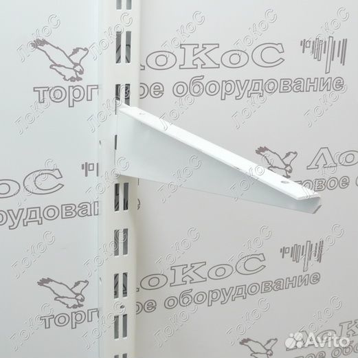 Кронштейн для полки лдсп или стекла L300мм, пара