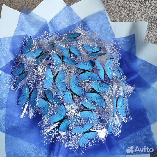 Букет из бабочек