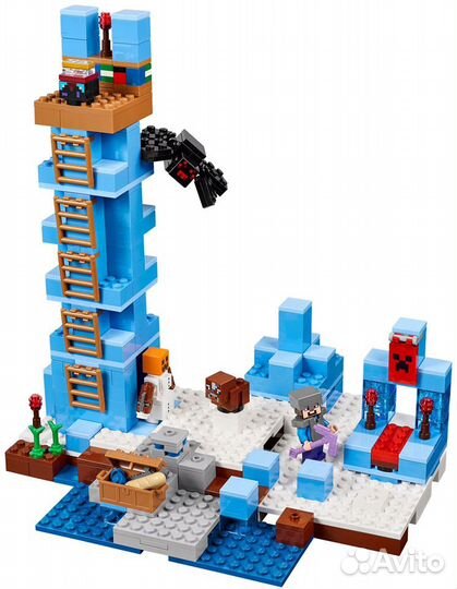 Конструктор Майнкрафт - Ледяные шипы