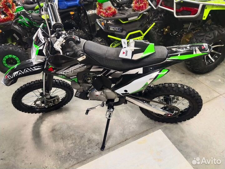 Питбайк VMC Honda CRF 125 Зеленый