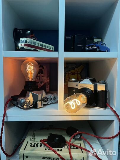 Светильник ночник из фотоаппарата зенит