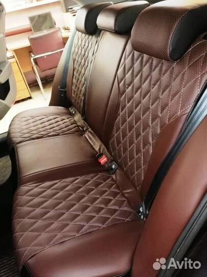 Чехлы Skoda Superb 2 (хб)