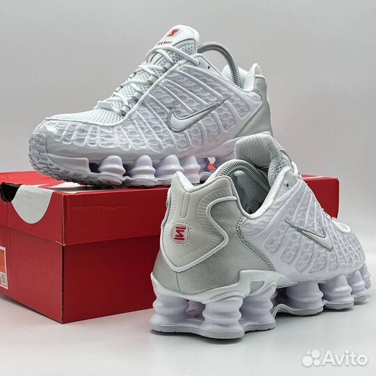 Nike shox tl white