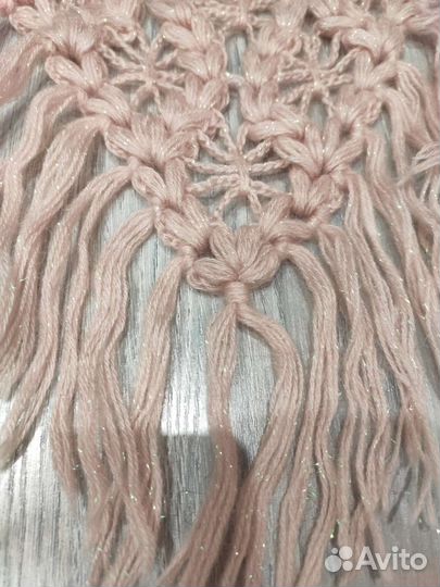 Платок шаль ручная работа