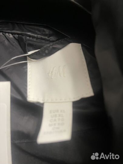 Пуховик женский HM Xl пух