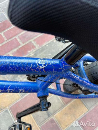 Велосипед BMX tech team grasshopper blue