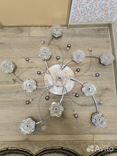 Люстра потолочная бу