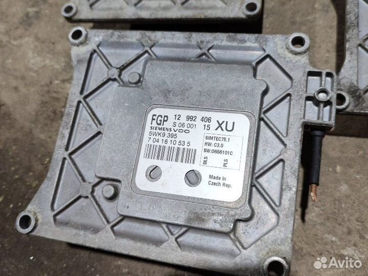 Эбу Opel Zafira H 2006-2014