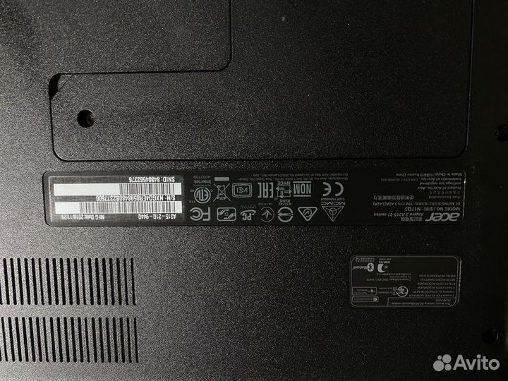 Acer Aspire A315-21G