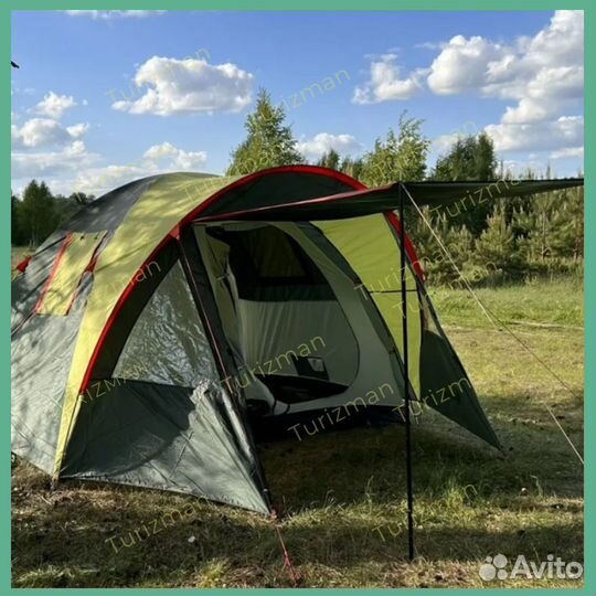 Палатка 4х местная