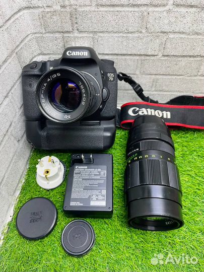 Фотоаппарат Canon EOS 7D/Jupiter-21m/Jupiter-11а