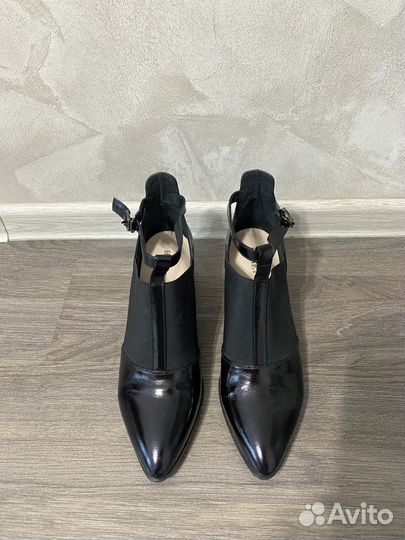 Ботильоны 39 женские натуральная кожа