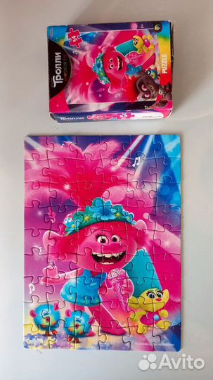 Детские пазлы мини 54 дет, 80 дет