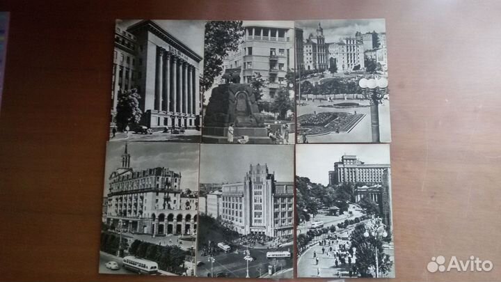 Открытки Украинская сср. Киев.1954 год