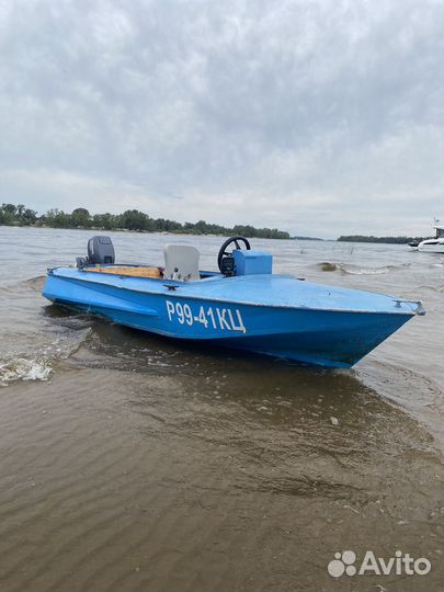 Моторная лодка Обь Газисо с мотором Ямаха 9.9 (15)