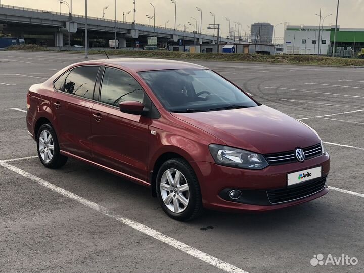 Volkswagen Polo 1.6 AT, 2012, 169 100 км