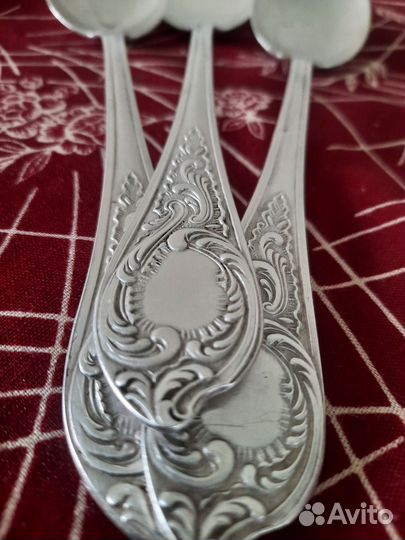 Серебряная столовая ложка 875 проба
