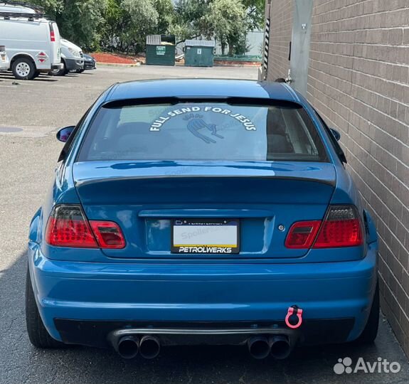 Козырек на заднее стекло BMW E46 купе