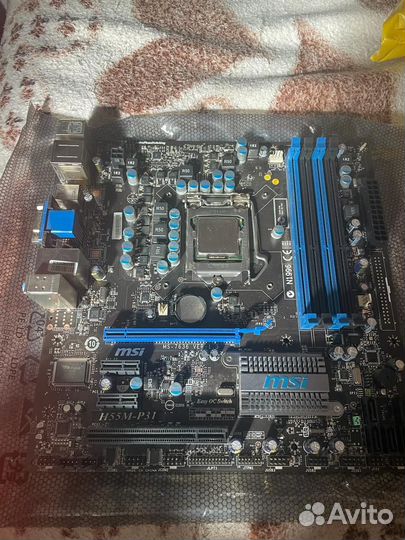 Материнская плата msi с процессором i5 650