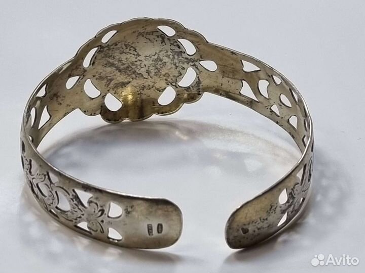 Браслет, серебро 875 пробы. Звезда