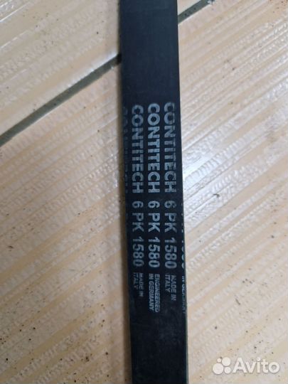 Поликлиновой ремень contitech 6pk1580
