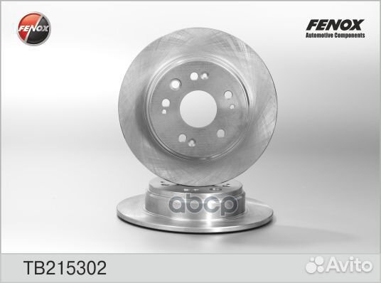 Диск тормозной зад прав/лев TB215302 fenox