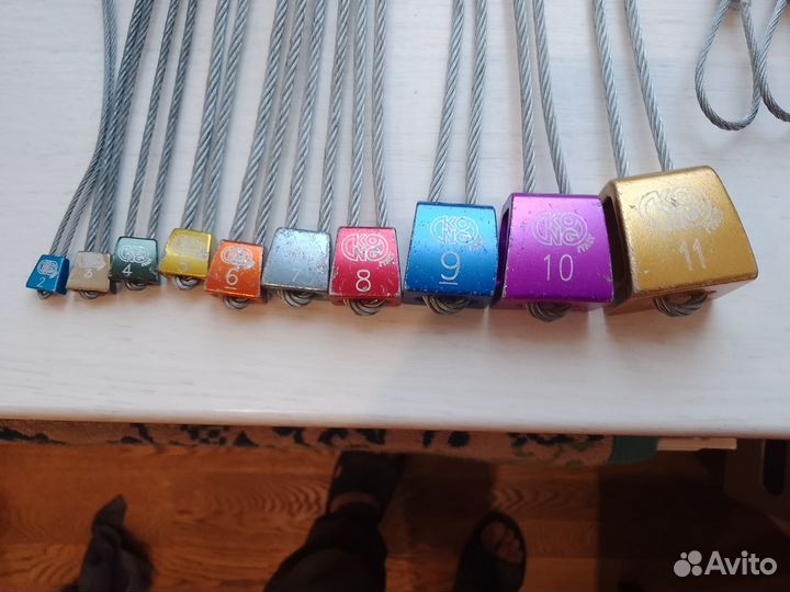 Закладки скальные комплект