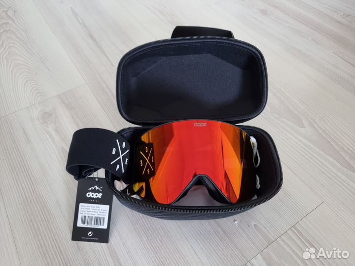 Горнолыжные очки Dope Sight Red Mirror