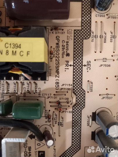 Блок питания runtka396wjn1