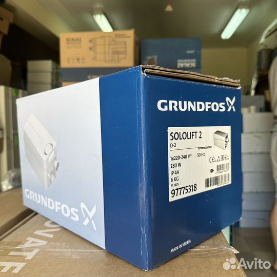 Насосная установка Grundfos sololift 2 D2 97775318