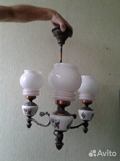 Люстра 3х-рожковая