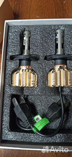 Диодные лампы h4
