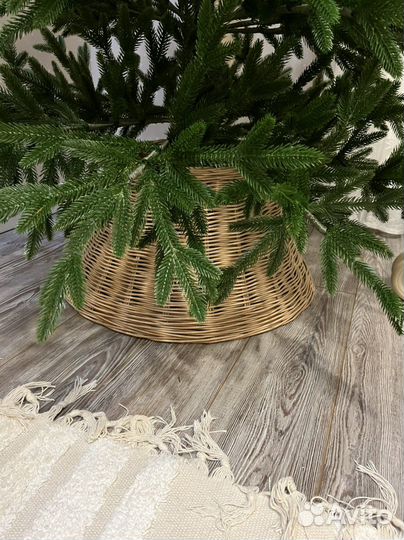 Корзина юбка для ёлки, корзина Zara