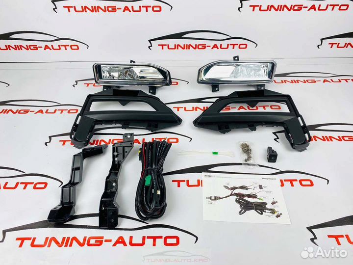 Комплект туманок Nissan X-Trail 32 W3447