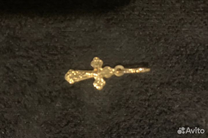 Золотой крестик 585