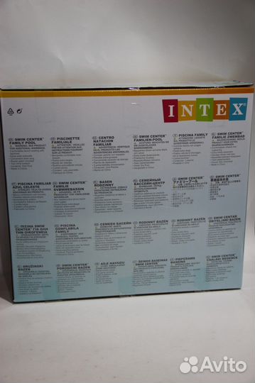 Бассейн надувной intex