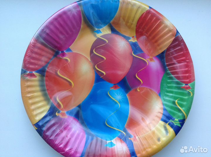 Аксессуары для праздника тарелки 