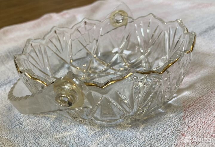 Корзинка из сервиза среднего размера