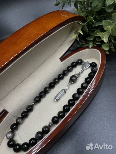 Мусульманские четки из натурального камня