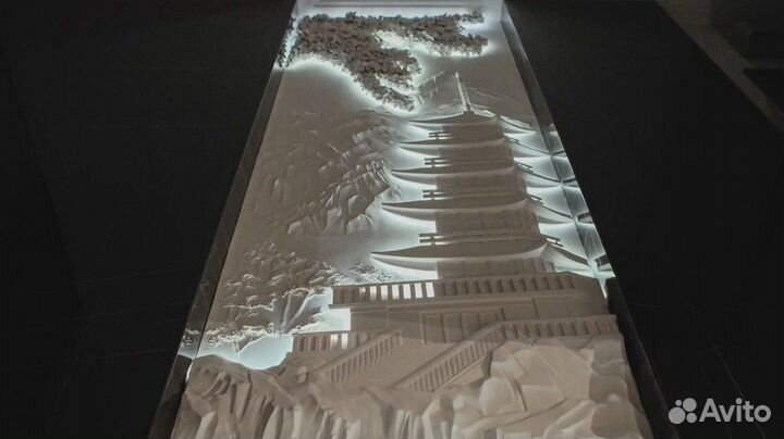 Барельеф / Панно Пагода