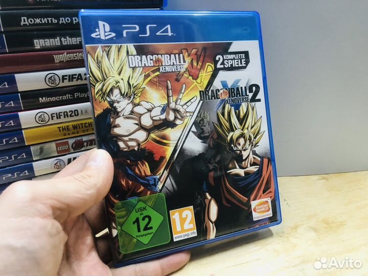Dragonball ps 4 диск