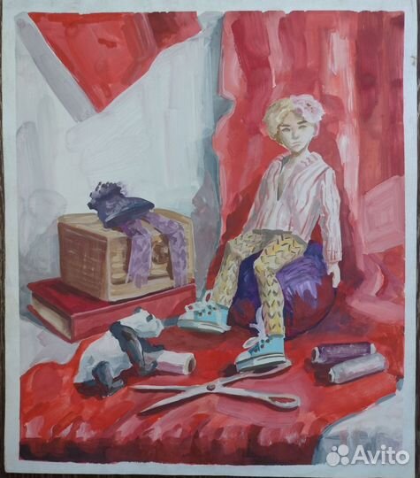 Этюды по живописи гуашью